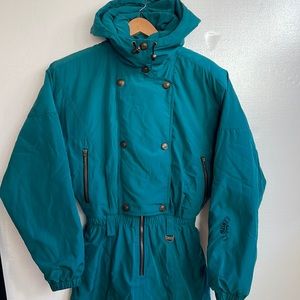 Nils Skiwear lightweight one piece insulated zip front ski/snow jumpsuit 10